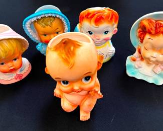 Baby Head Vases