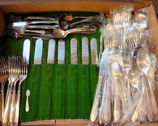 Silver Plated Flatware