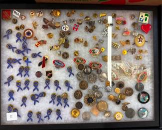 Pins, and Vintage Buttons