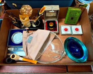 Glassware, Pipes and Collectibles