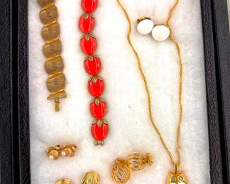 Crown Trifari Costume Jewelry Tray