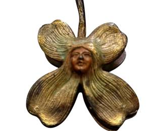 Large Art Nouveau Desk Clip