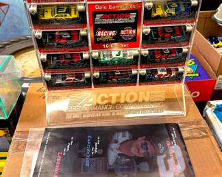 Dale Earnhardt 16 Car Racing Display Set
