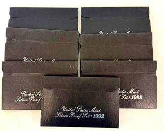 United States Mint Silver Proof Sets 1992