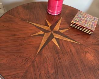 round wooden end tables