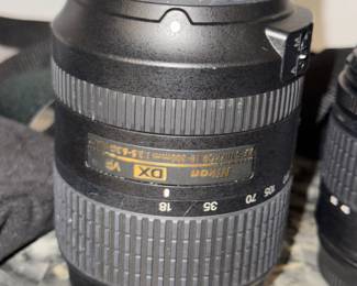 Nikon camera lens