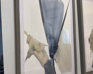 framed series of art work