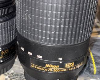 Nikon camera lens