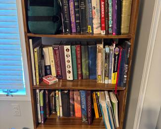 Books and bookcase