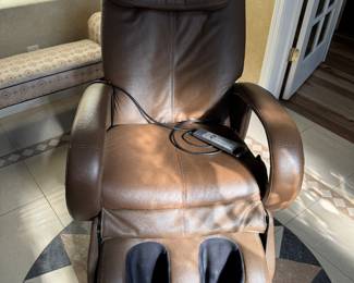 leather massage chair (purchased from Chiropractor)