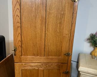Oak cabinet
