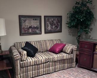 Vintage sofa.
