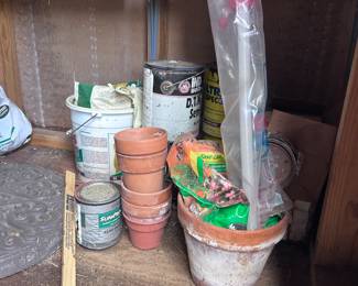 Garden supplies.