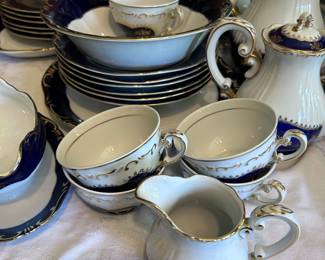 Vintage dishes.