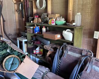 Garage items.