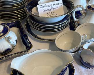Fine china.