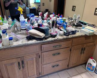 Bathroom items.