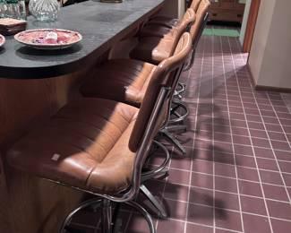 Vintage bar stools.