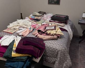 Bed. Linens. Art.