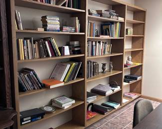 Books and book shelf.