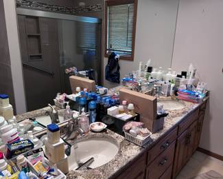 Bathroom items.