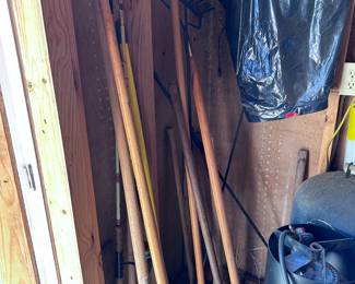 Yard tools.