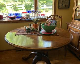 Dining table.