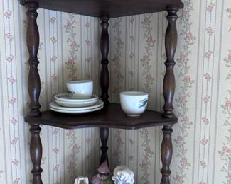 Trinket shelf.