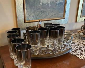 Glasses. Barware. Art.