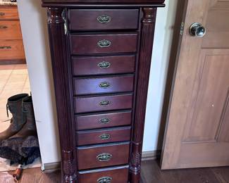Jewelry chest.