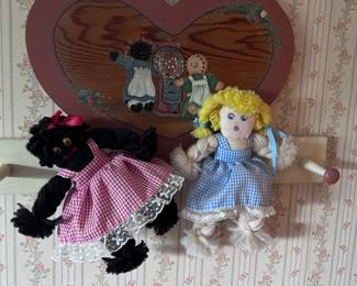 Rag dolls.