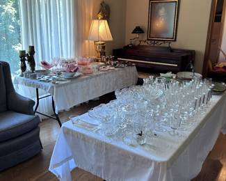 Glassware.