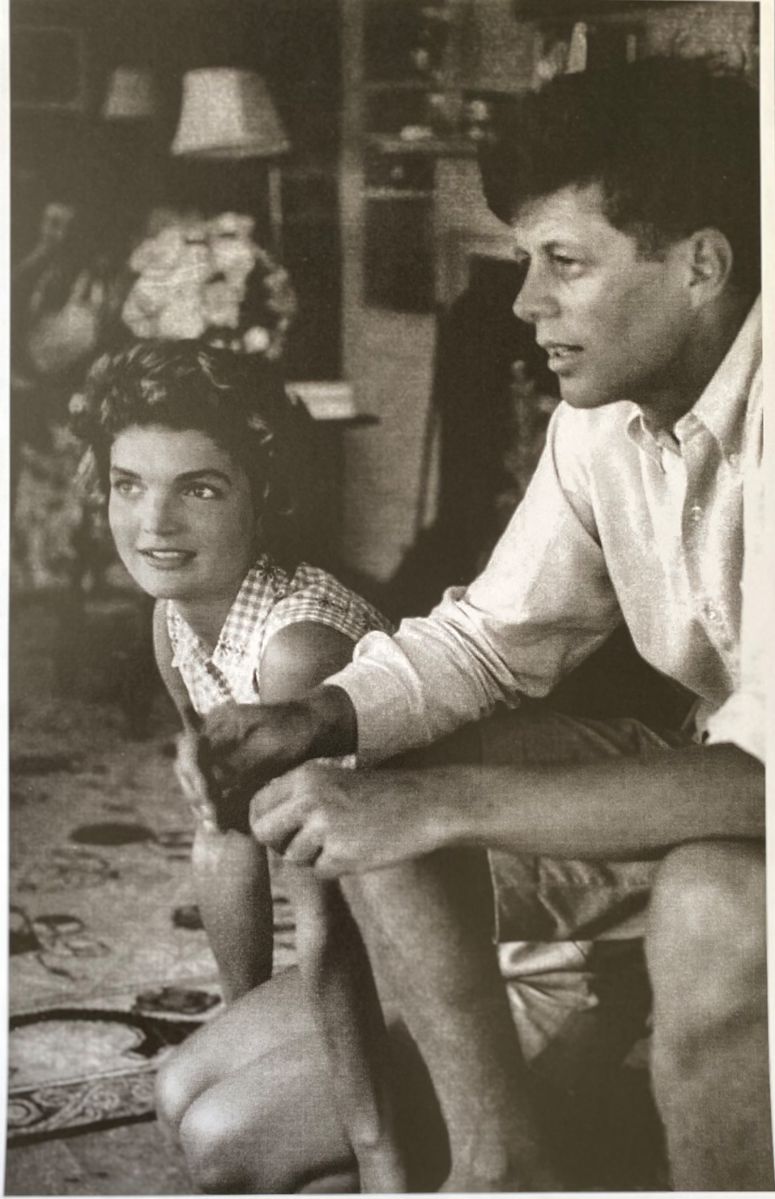 Young JFK and Jackie