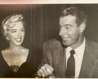 Marilyn and Joe....From: Art Library Collections, feature a unique collection of over 15 historic and vintage history photographic prints and Collectibles. Our photographs have been discovered in archives, historical societies and memorabilia auctions.