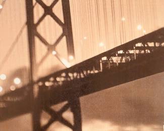 "San Francisco Bay Bridge" circa 1960 From: Art Library Collections, feature a unique collection of over 15 historic and vintage history photographic prints and collectibles. These photographs have been discovered in archives, historical societies and memorabilia auctions.