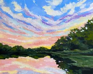 My Secret Place original oil on panel