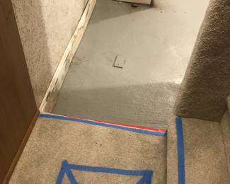 Stairs Leading To The Lower Level RIGHT SIDE