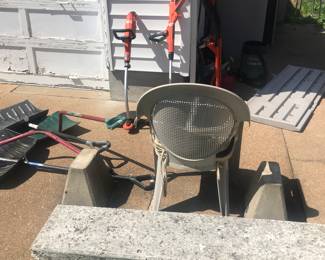 Items Located In The Back Yard