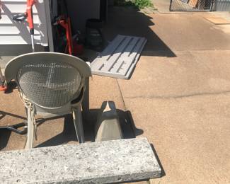 Items Located In The Back Yard