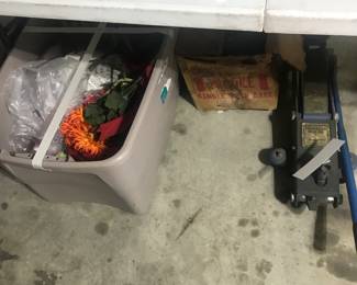 Items Located In The Garage