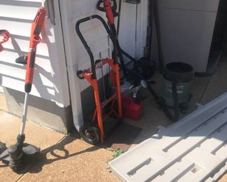 Items Located In The Back Yard