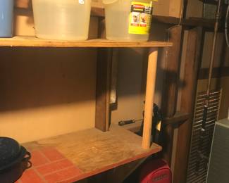 Items Located In The Lower Level LEFT SIDE