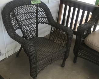 Items Located On The Back Porch