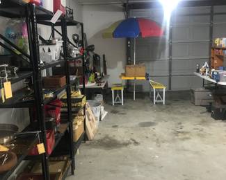 Items Located In The Garage