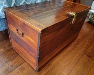 Vintage cedar box