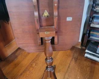 Vintage tilt top table