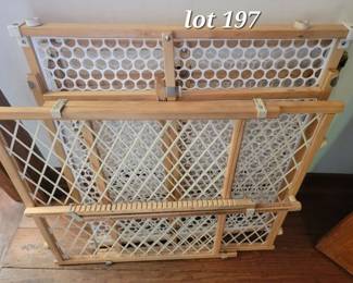 Lot of 3 pet gates