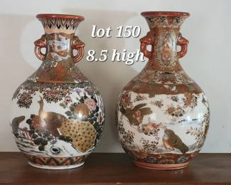 Vintage Asian vases