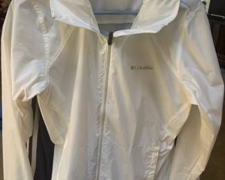 Columbia White Switchback Jacket – Size Large