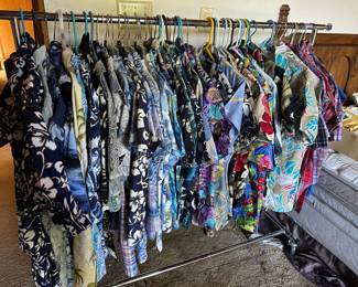 Assortment of Hawaiian Shirts